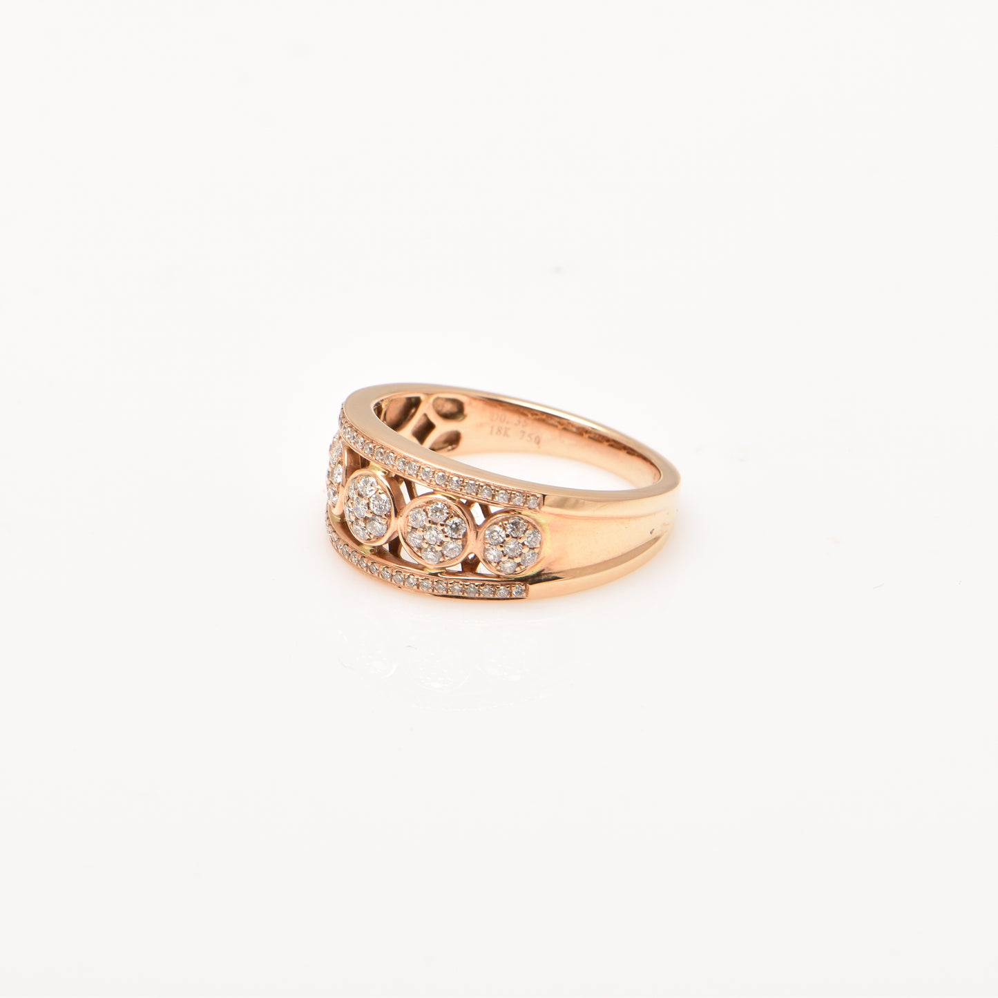 Diamond Dress Ring in 18ct Rose Gold