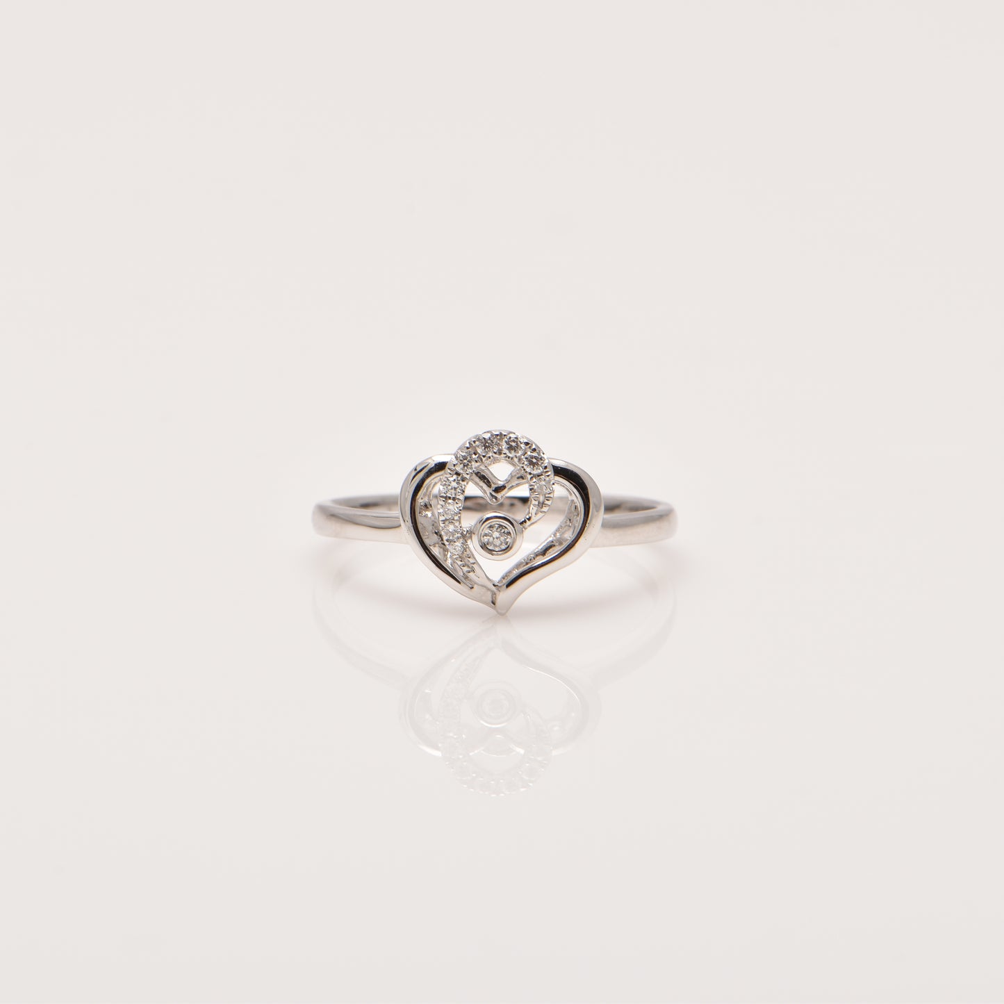 Diamond Ring in 18ct White Gold