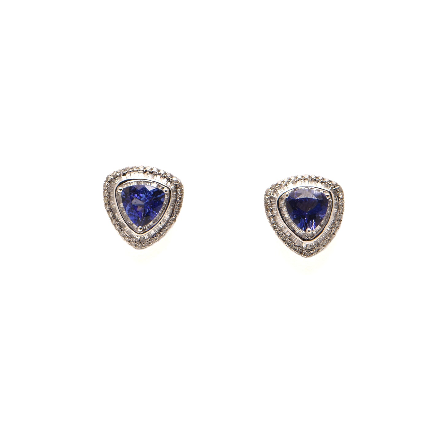 Tanzanite and Diamond Earrings