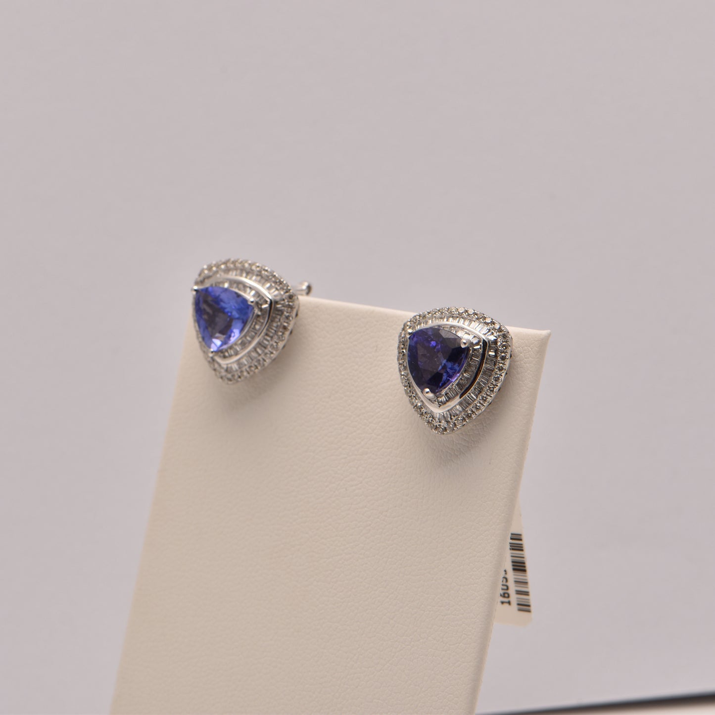 Tanzanite and Diamond Earrings