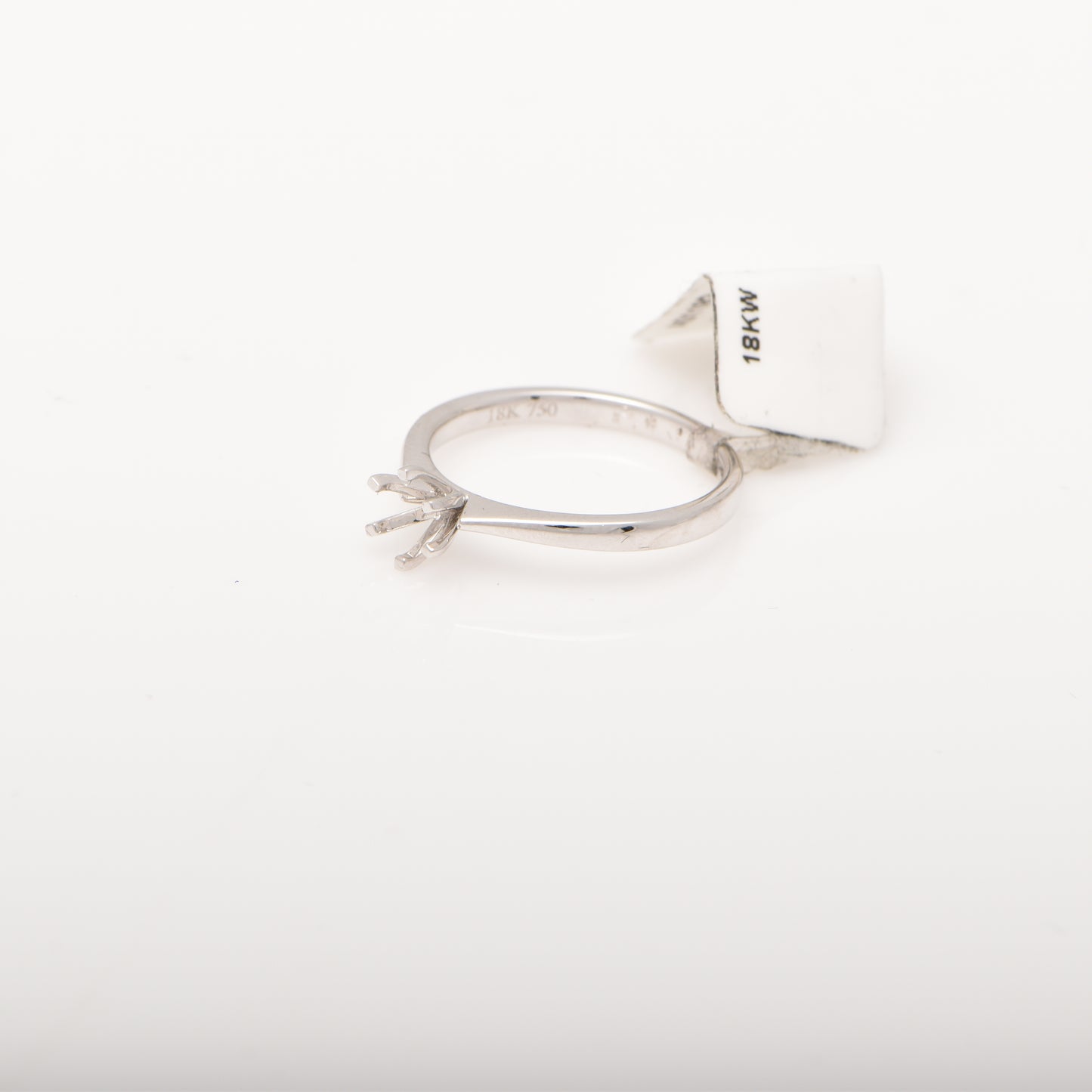 Engagement Setting for Round 0.5ct Size, 6 claw, 2mm Wide Band