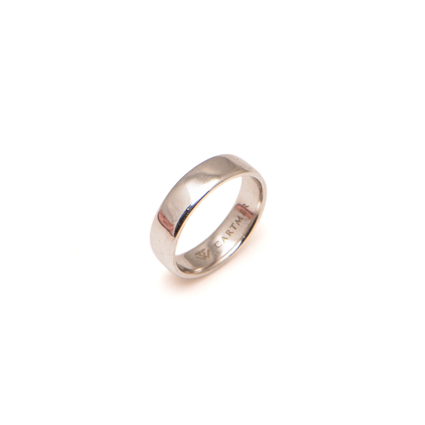 Flat Round Men's Wedding Band