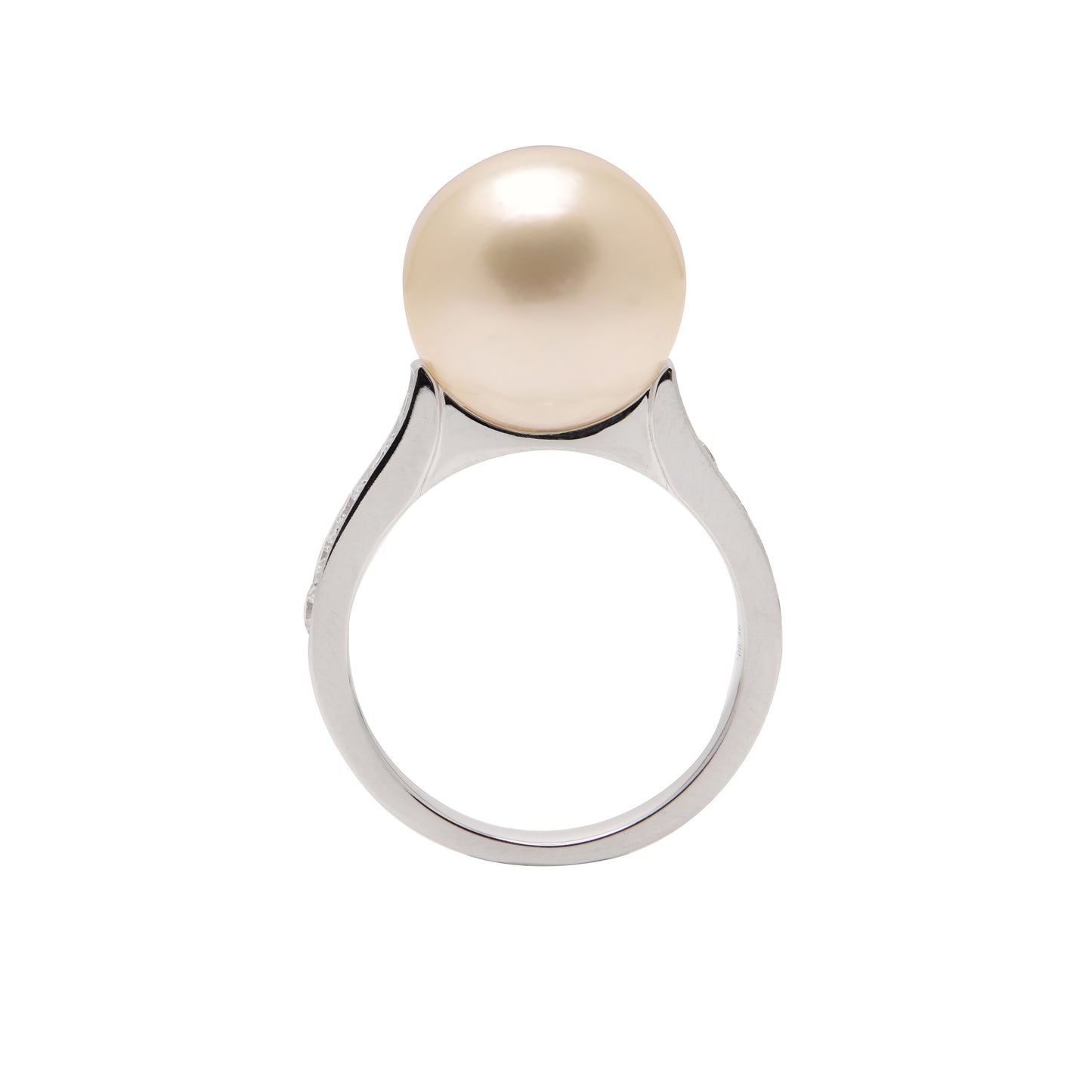 South Sea Pearl and Diamond Ring