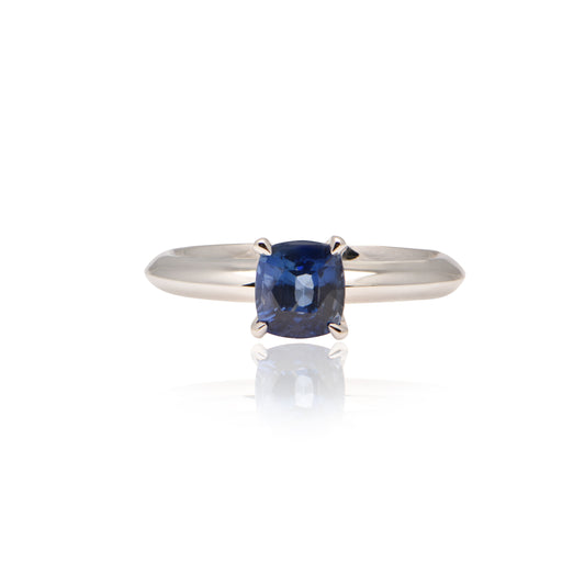 Ceylon Sapphire Engagement Ring