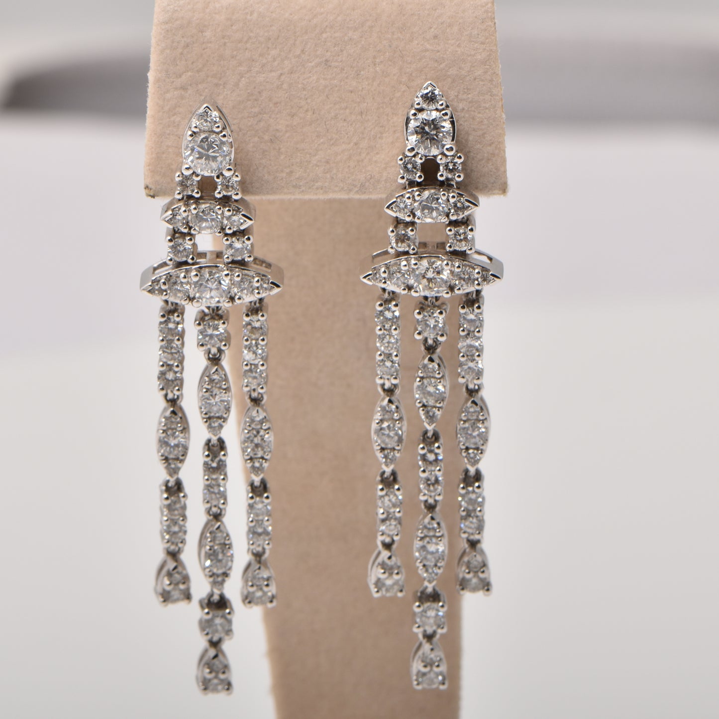 Chandelier Diamond Earrings