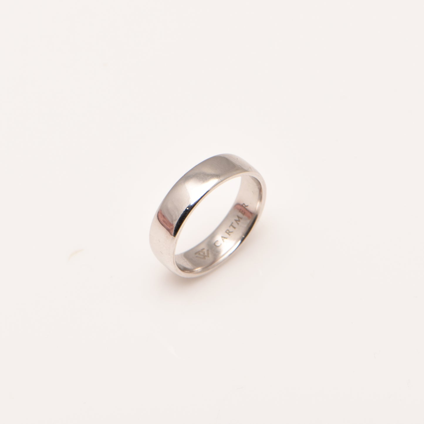 Flat Round Men's Wedding Band