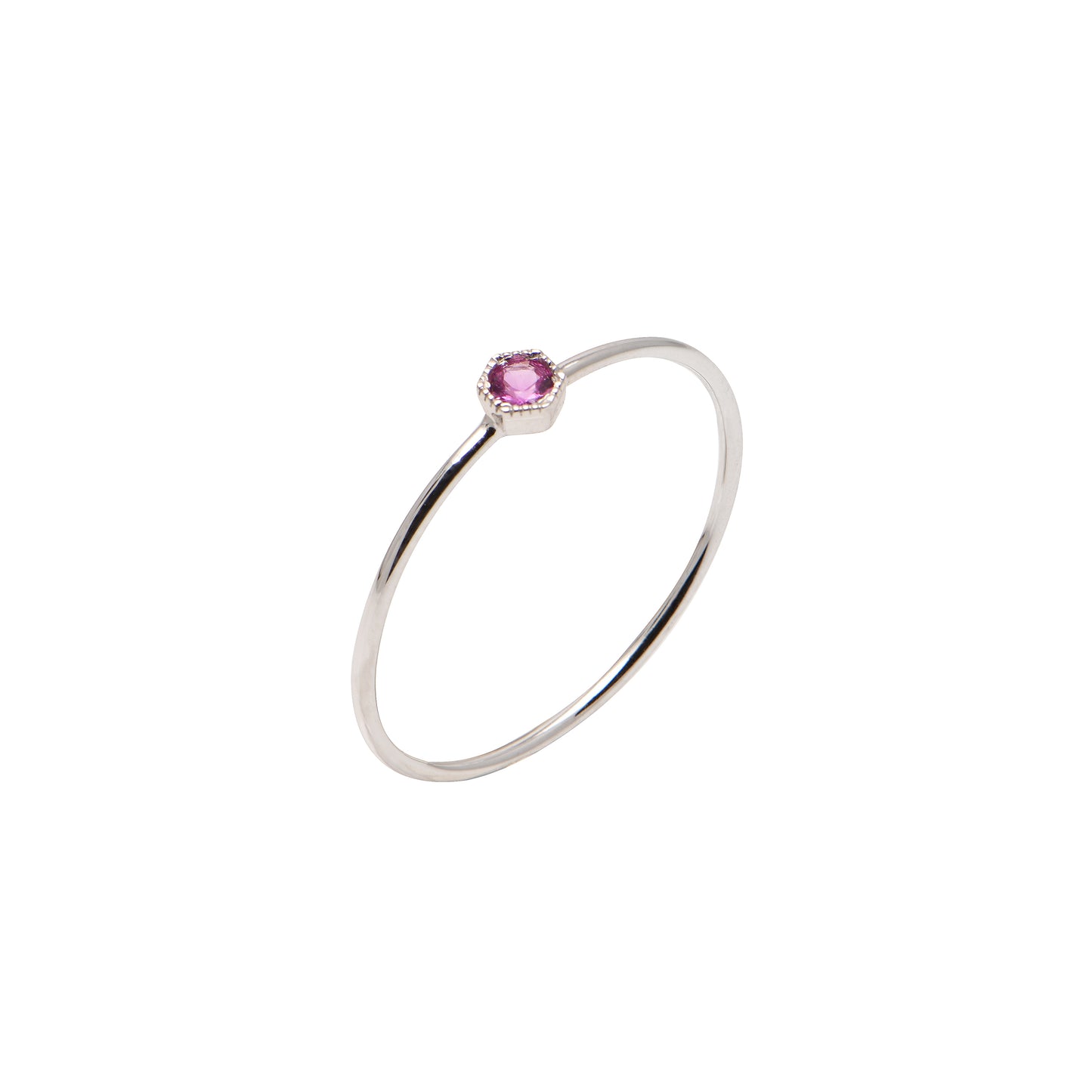 Pink Sapphire Ring