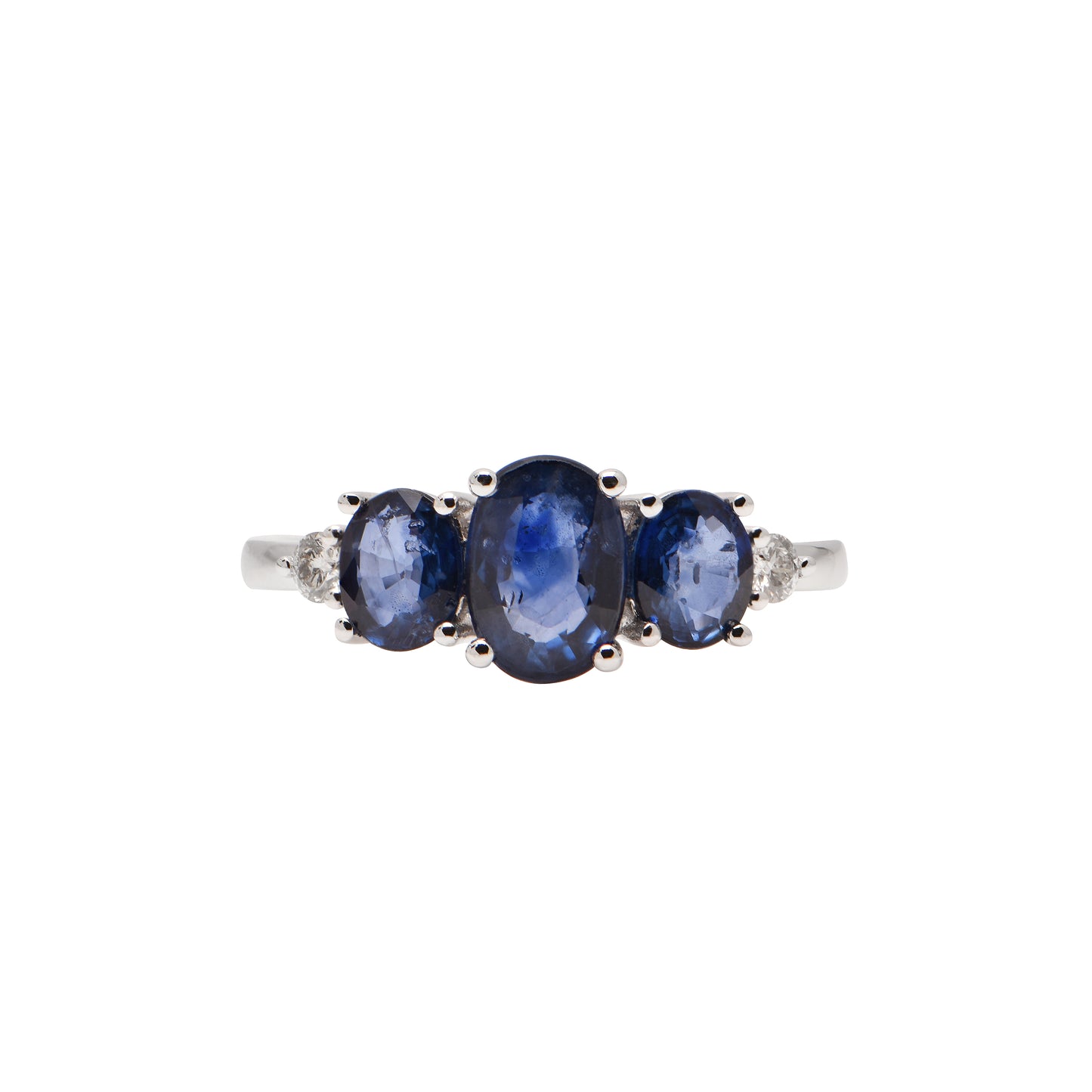 Ceylon Sapphire and Diamond Ring
