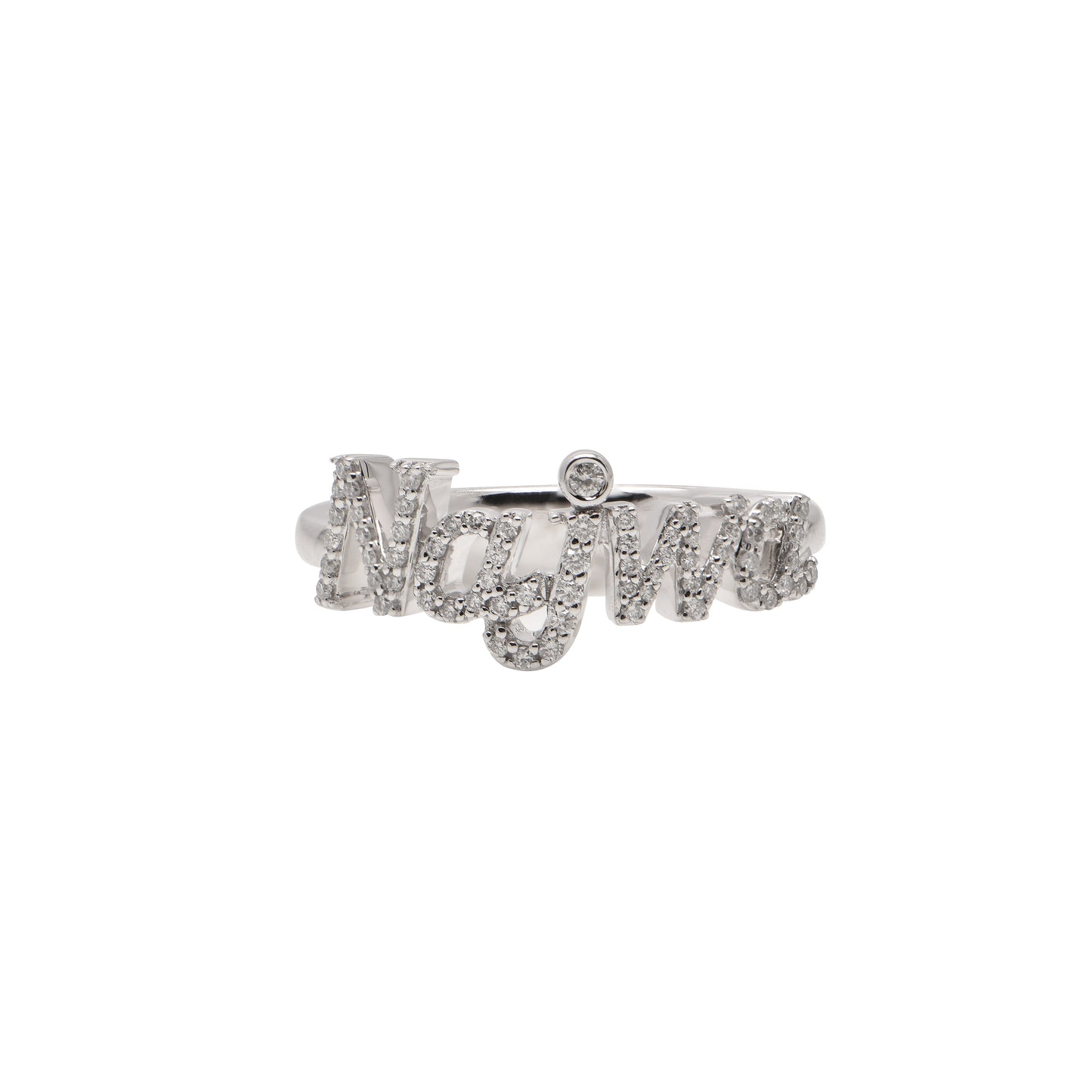 Diamond Name Ring "Make Your Own"