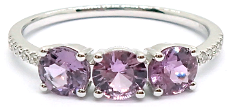 Unheated Sapphire and Diamond Ring in 18ct Gold (Item 2204020)