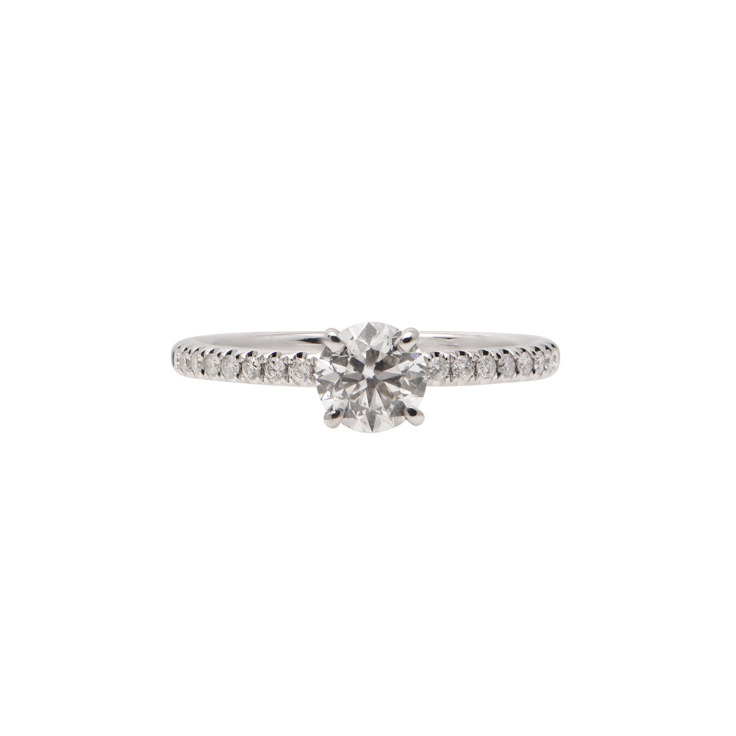 Lily Lab 1.00-2.00ct Round Lab Grown Diamond Engagement Ring