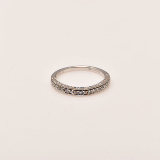 Curve Diamond Wedding Ring