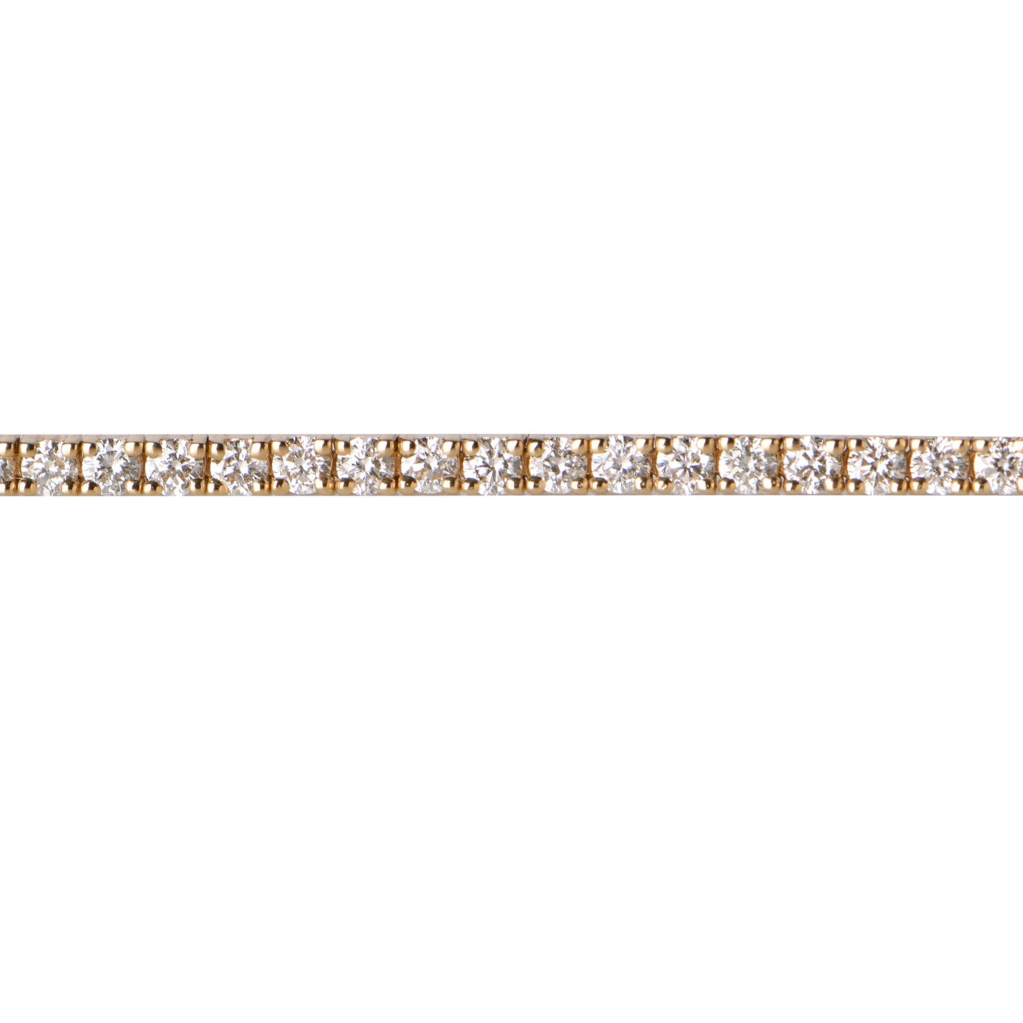 4.80ct to 6.00ct Diamond Tennis Bracelet in 18ct White, Yellow or Rose Gold