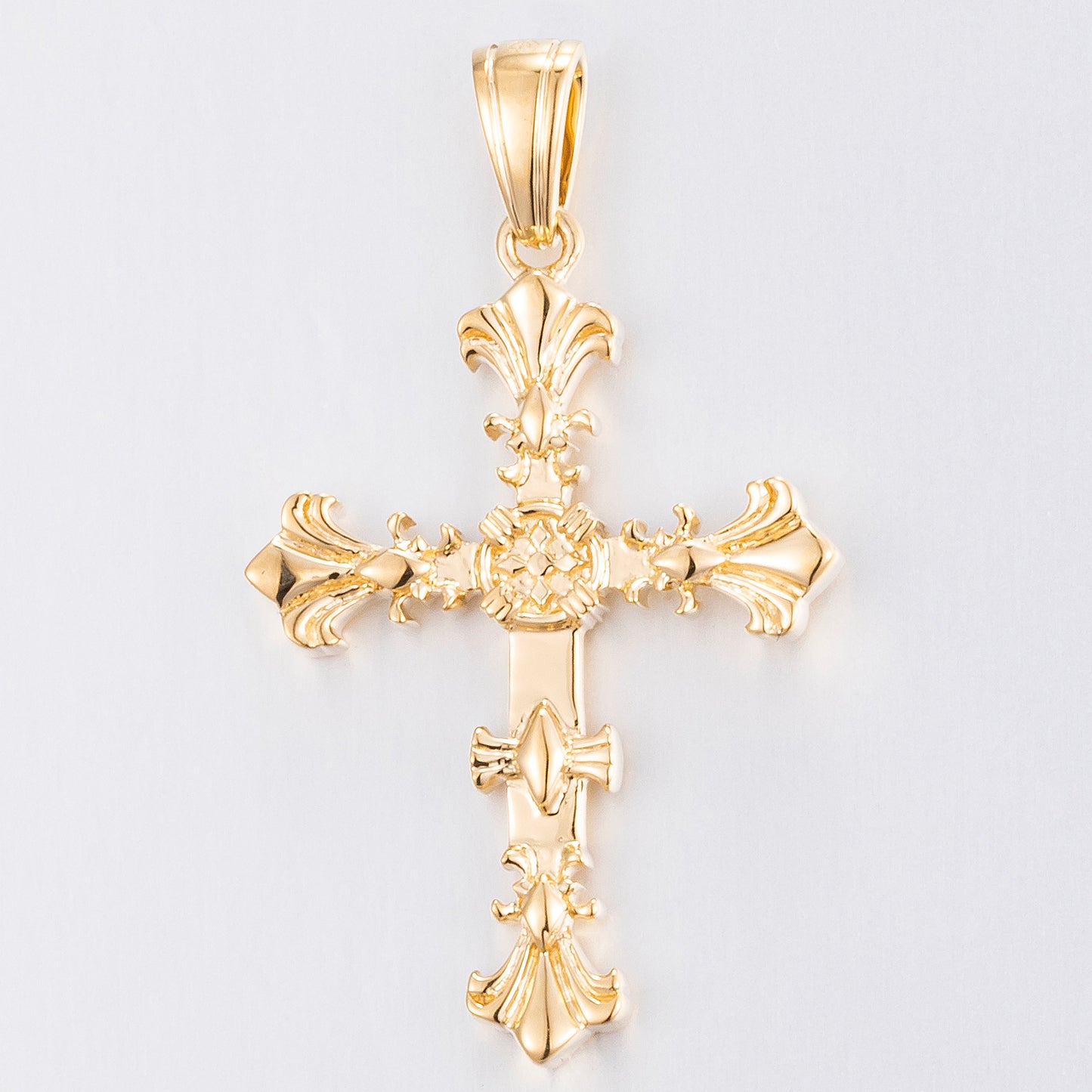 Solid Gold Cross in 18ct Yellow Gold