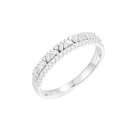 Taper Baguette Diamond Ring