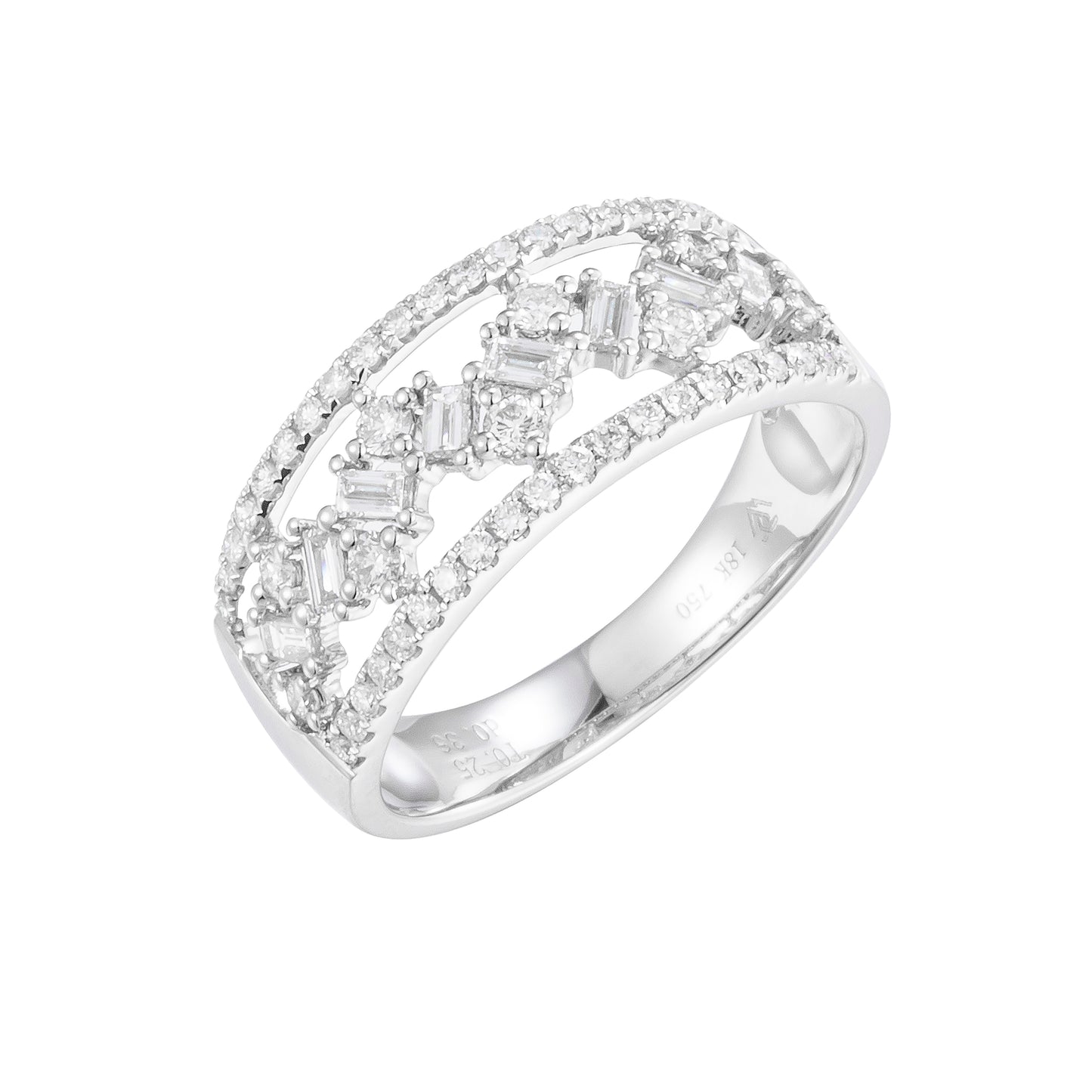 Taper Baguette Diamond Ring