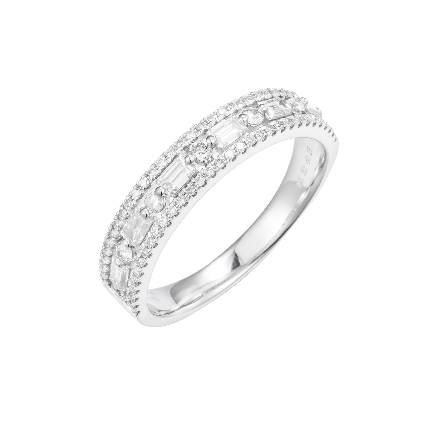 Taper Baguette Diamond Ring