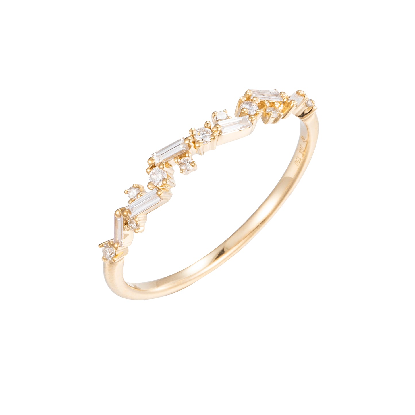 Taper Baguette Diamond Ring