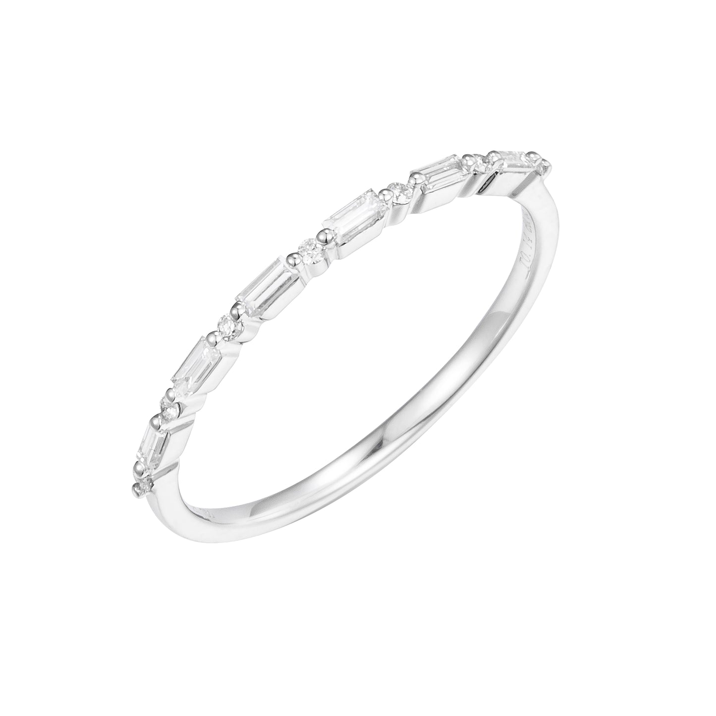 Taper Baguette Diamond Ring