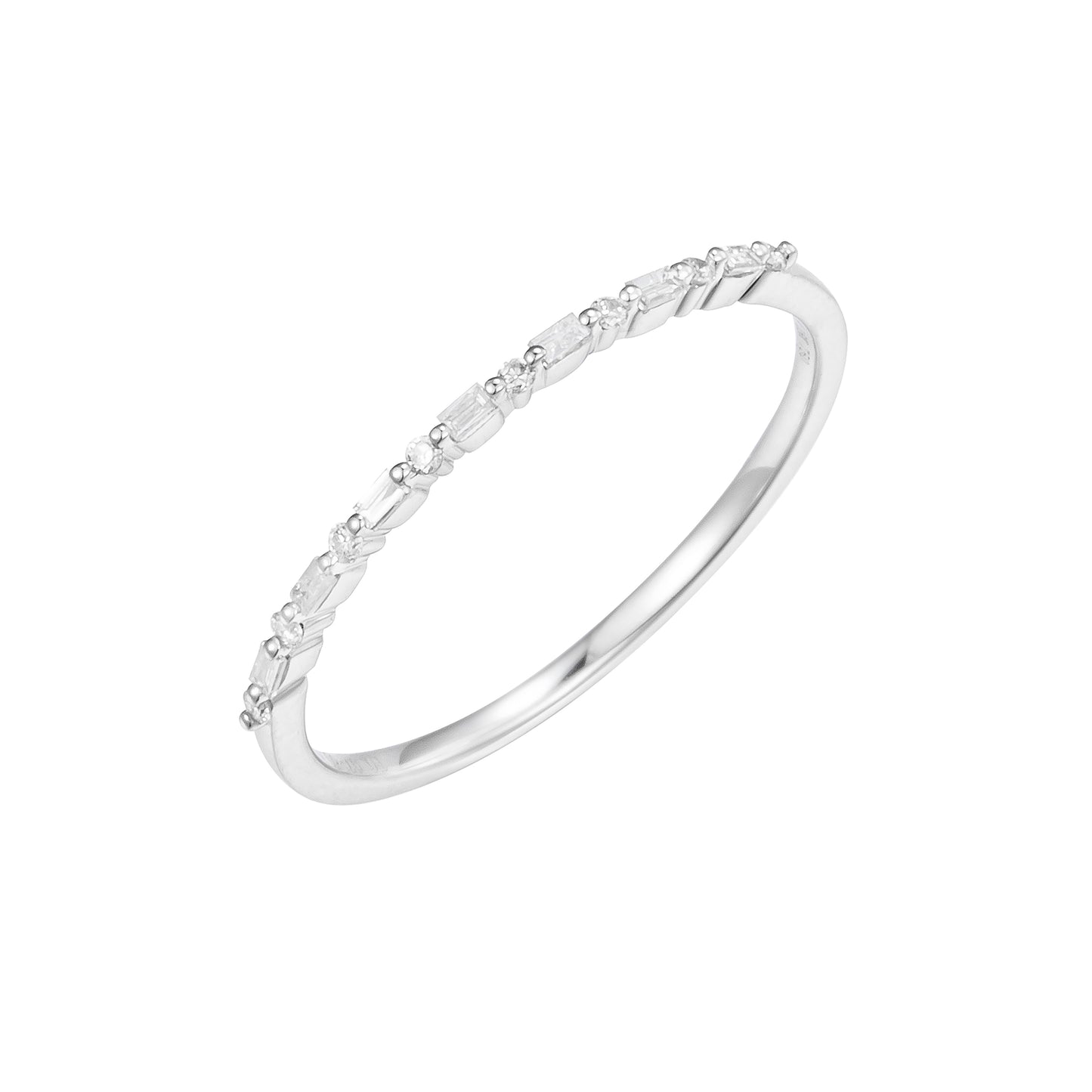 Taper Baguette Diamond Ring