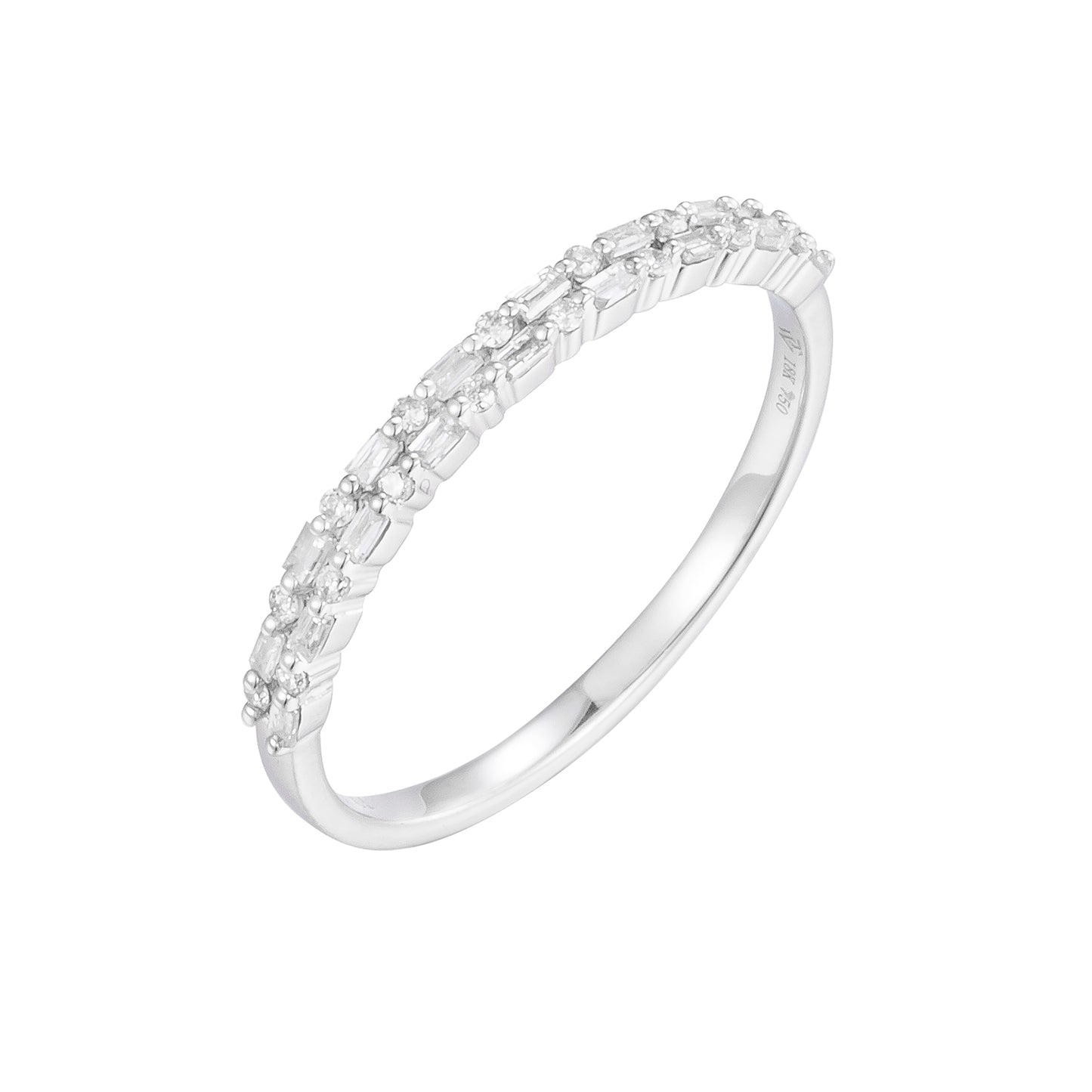 Taper Baguette Diamond Ring