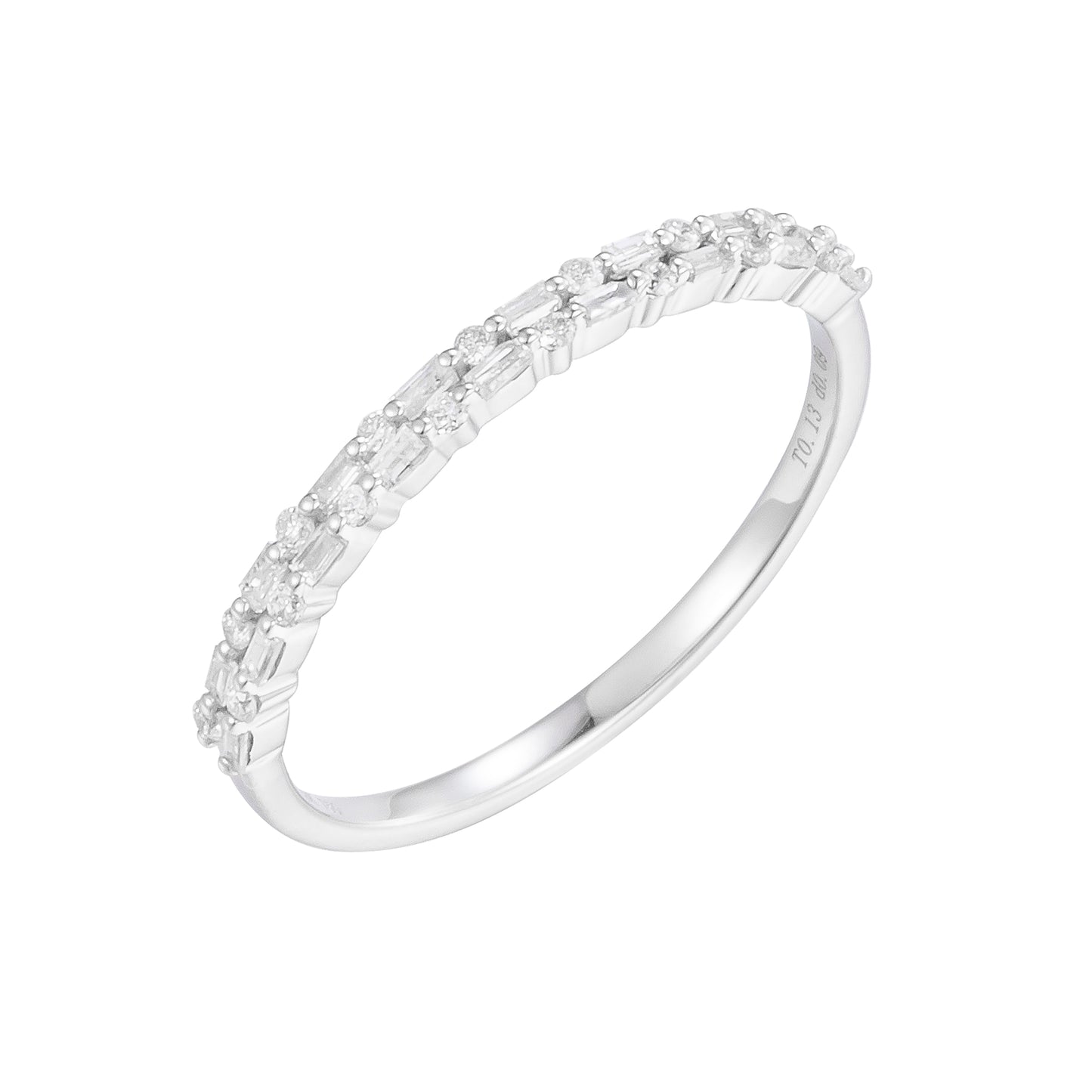 Taper Baguette Diamond Ring