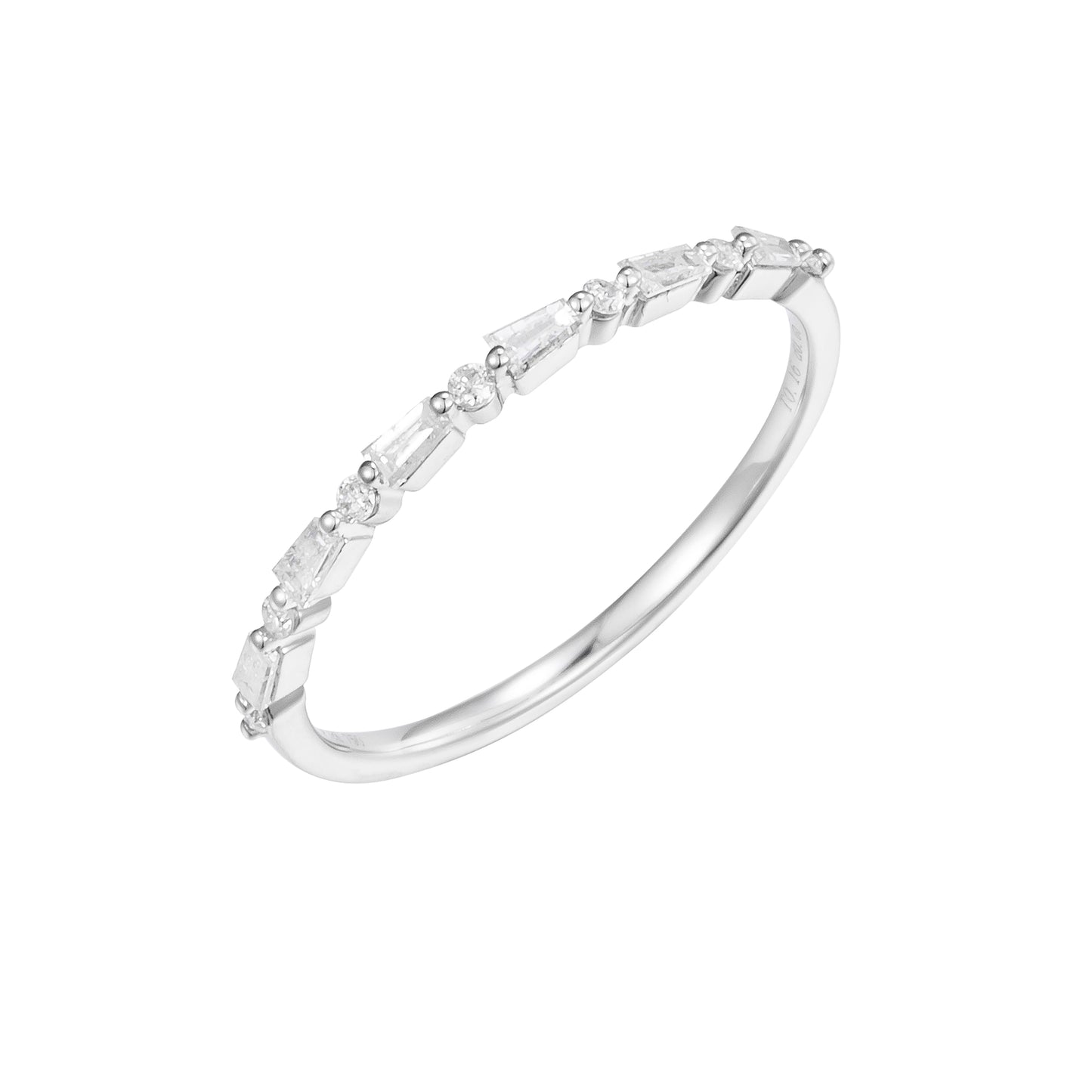 Taper Baguette Diamond Ring