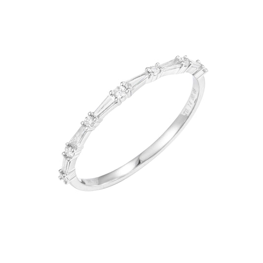 Taper Baguette Diamond Ring