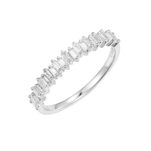 Taper Baguette Diamond Ring