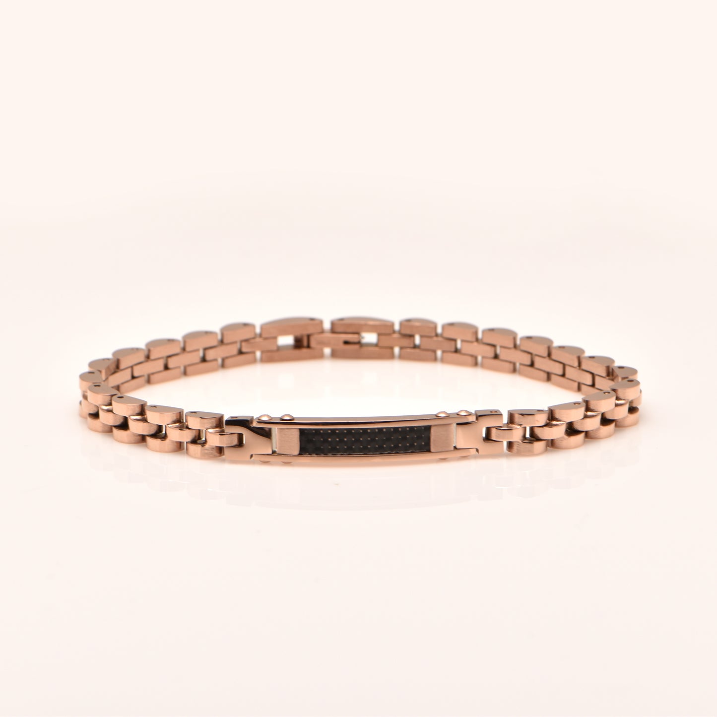 Stainless Steel Gold Plated Bracelet MBR071R
