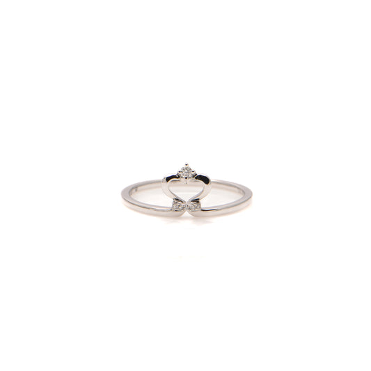 Diamond Ring in 18ct White Gold
