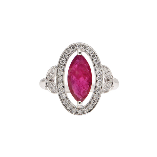 Ruby and Diamond Ring