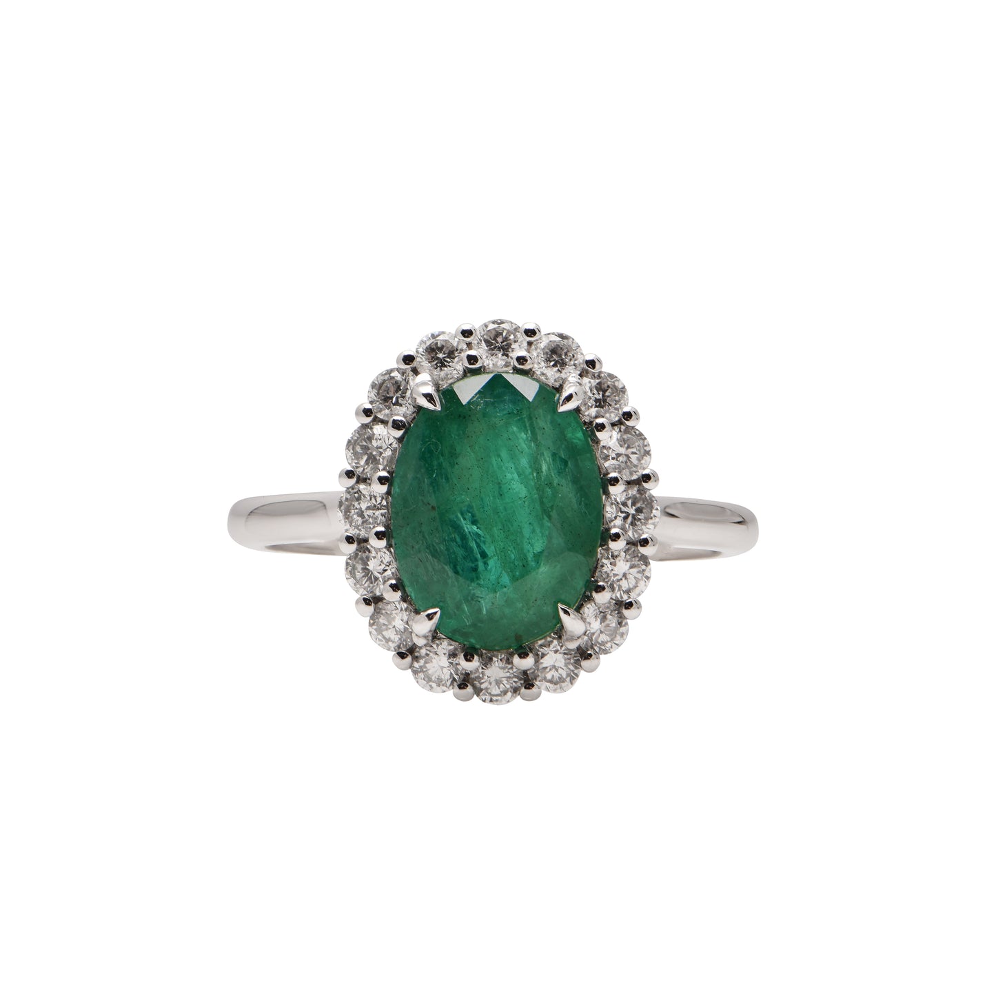 Emerald and Diamond Ring