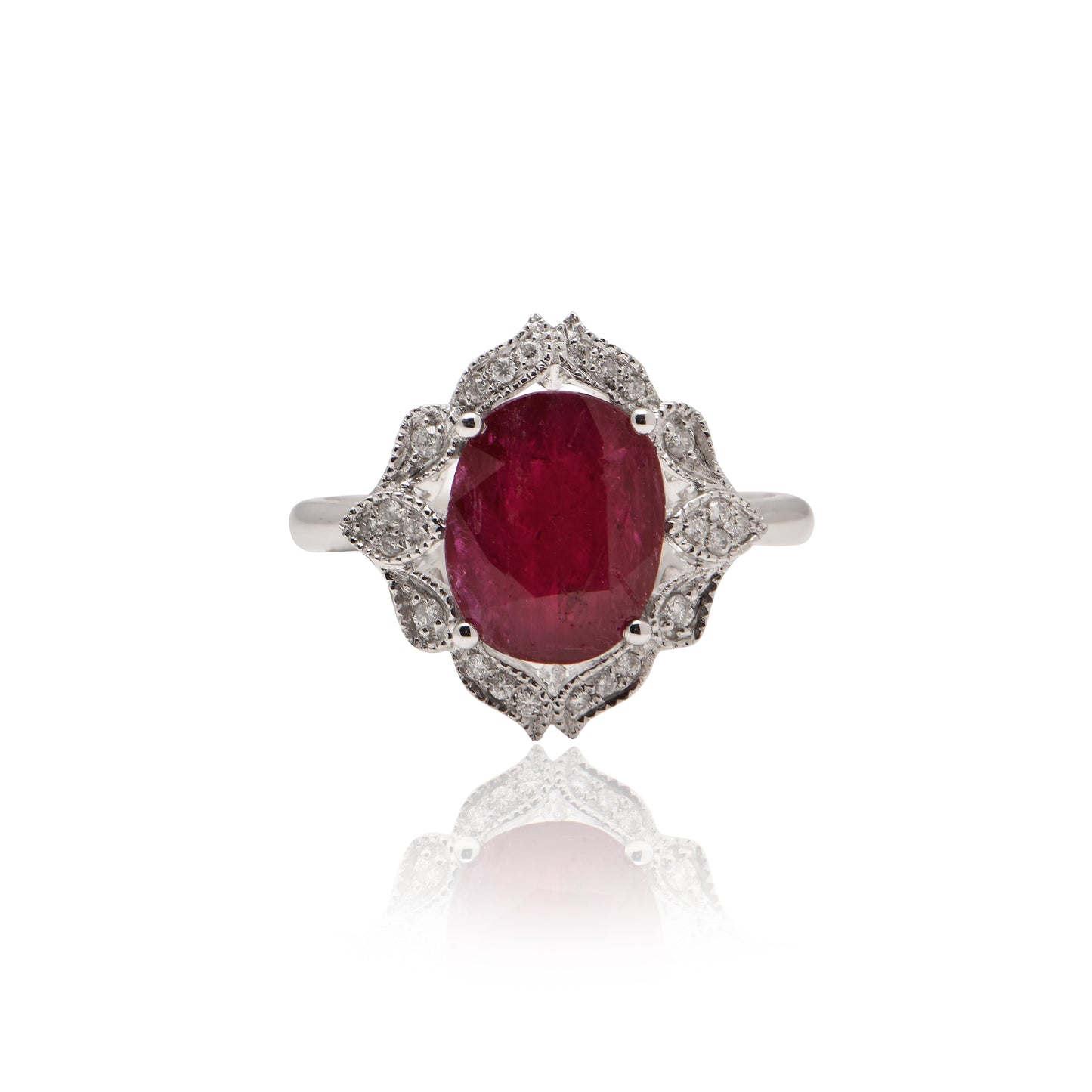 Ruby and Diamond Ring