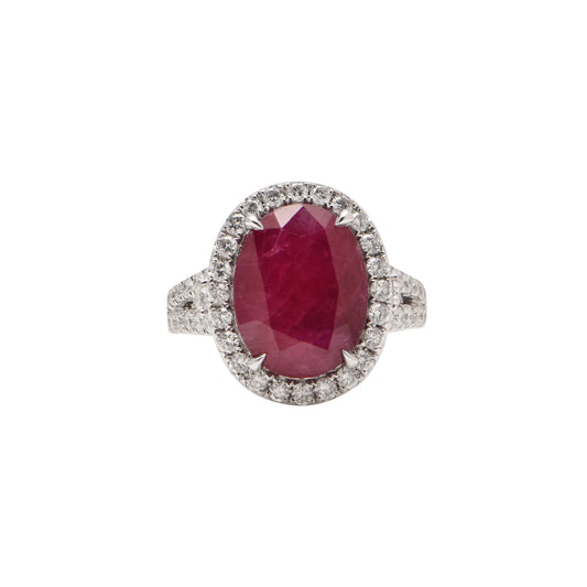 Ruby and Diamond Ring