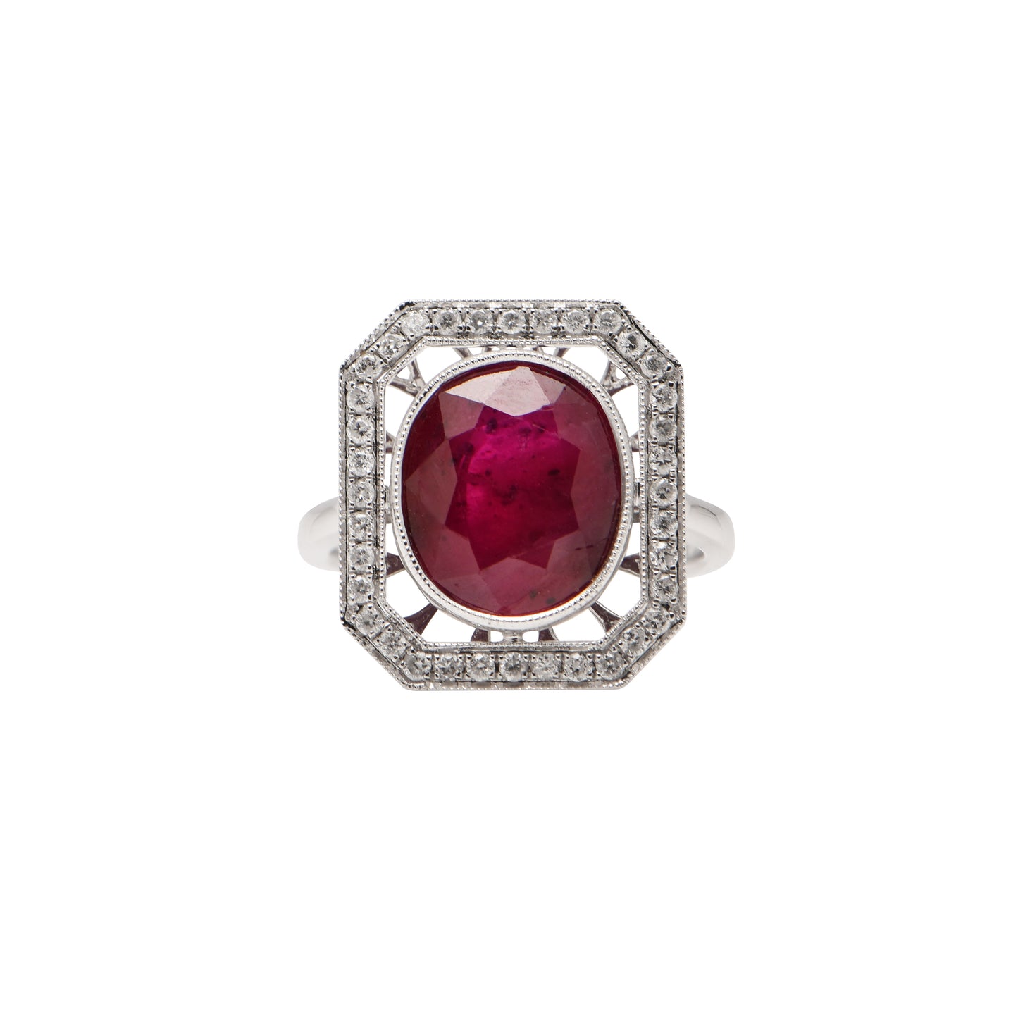 Ruby and Diamond Ring