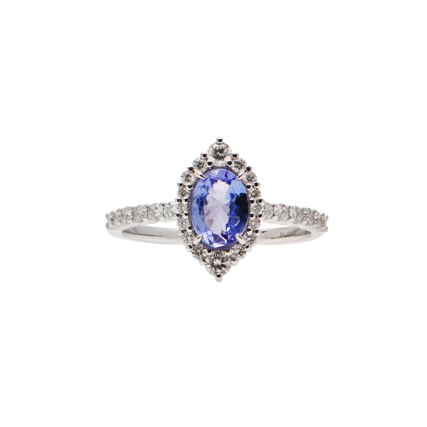 Tanzanite and Diamond Ring