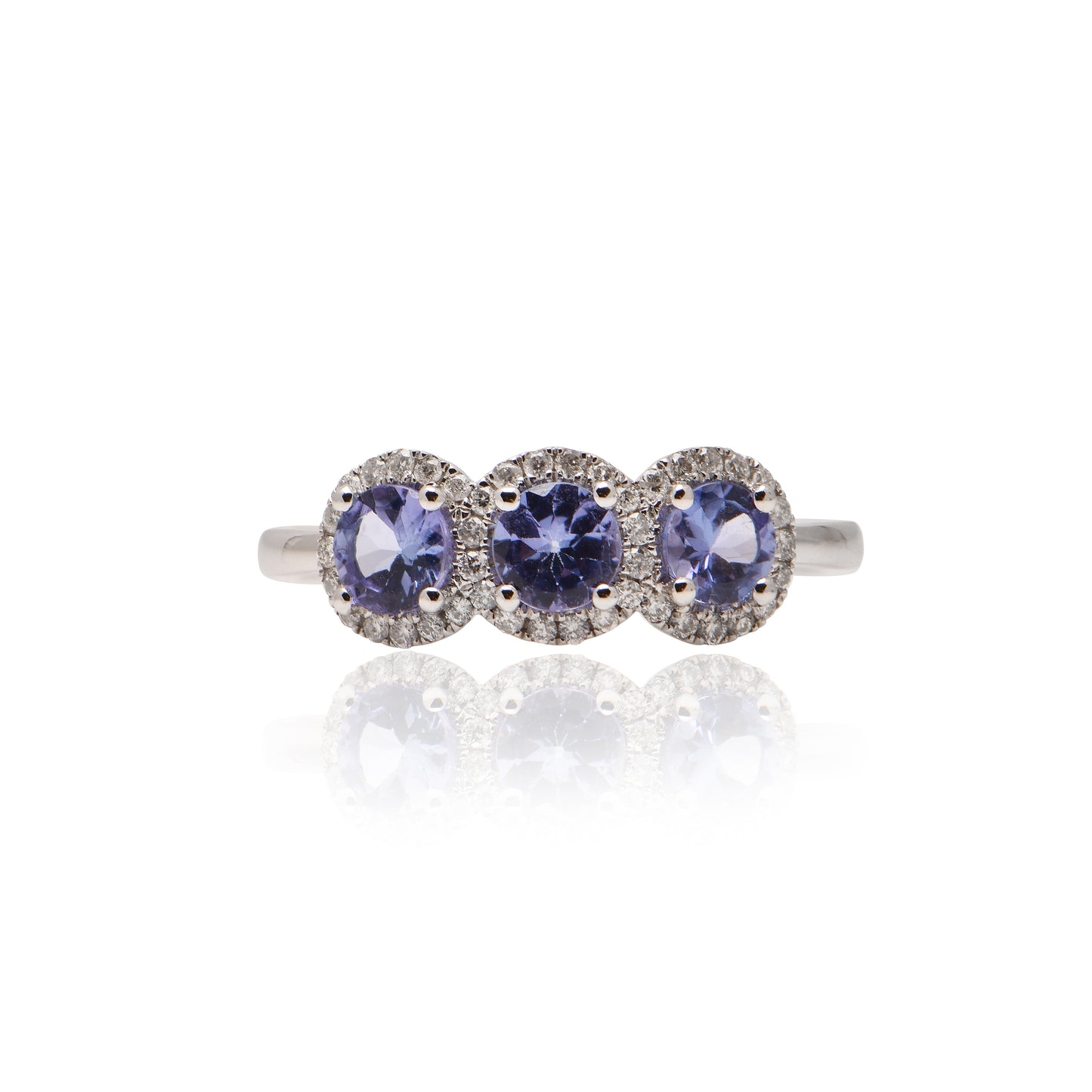 Tanzanite and Diamond Ring