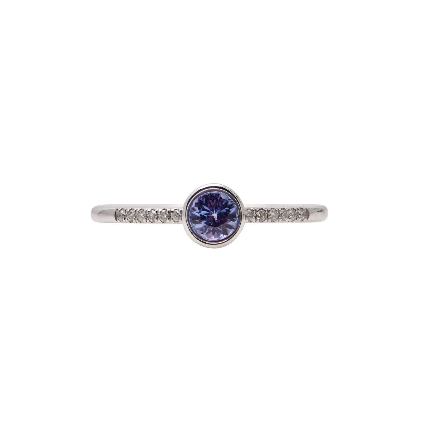 Tanzanite and Diamond Ring