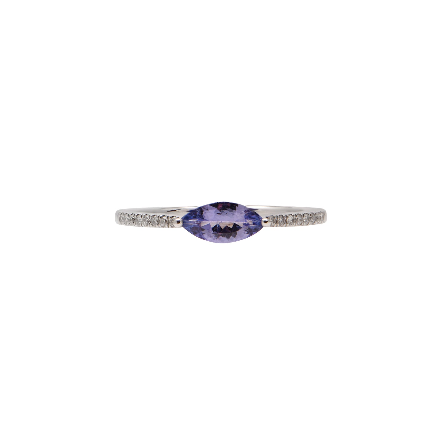 Tanzanite and Diamond Ring