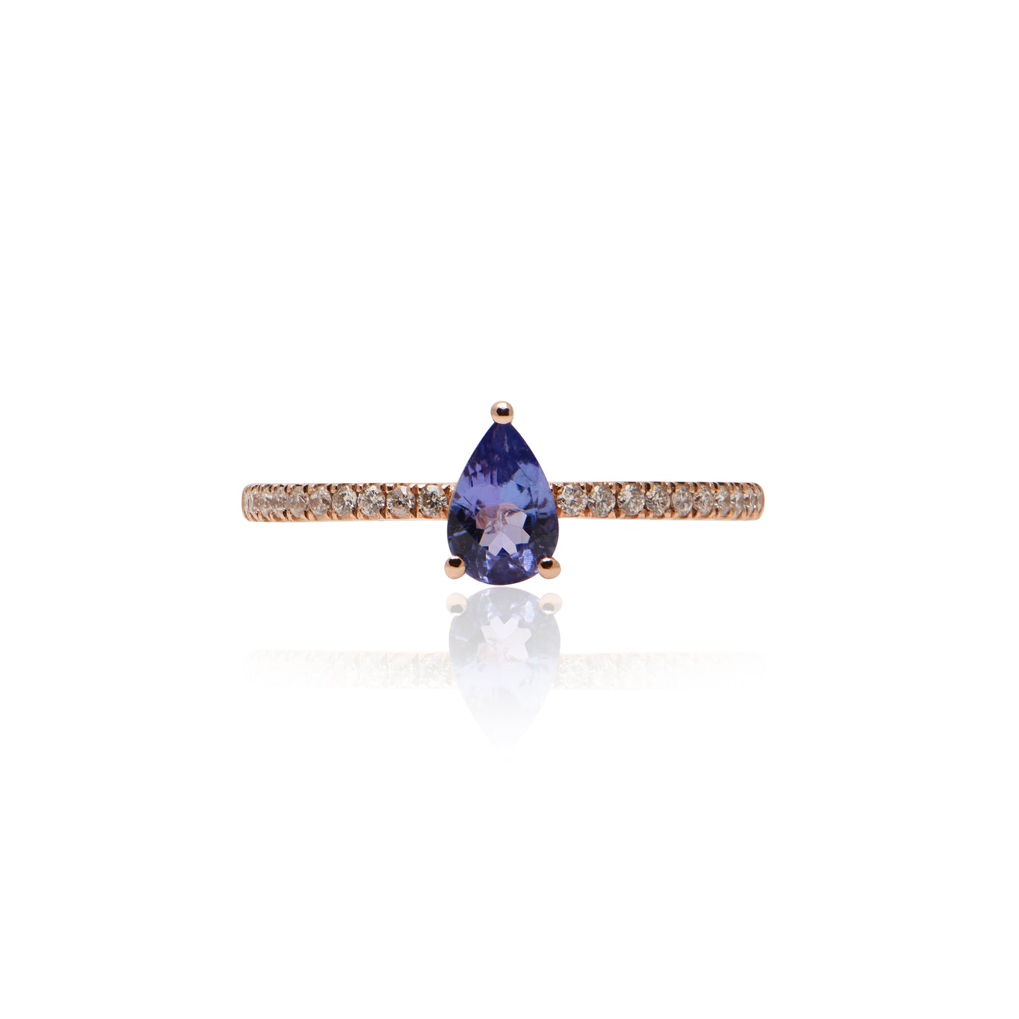 Tanzanite and Diamond Ring