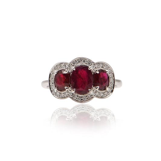 Ruby and Diamond Ring