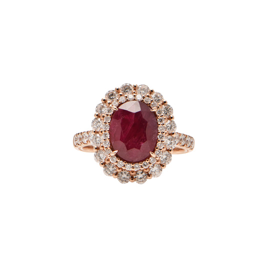 Ruby and Diamond Ring