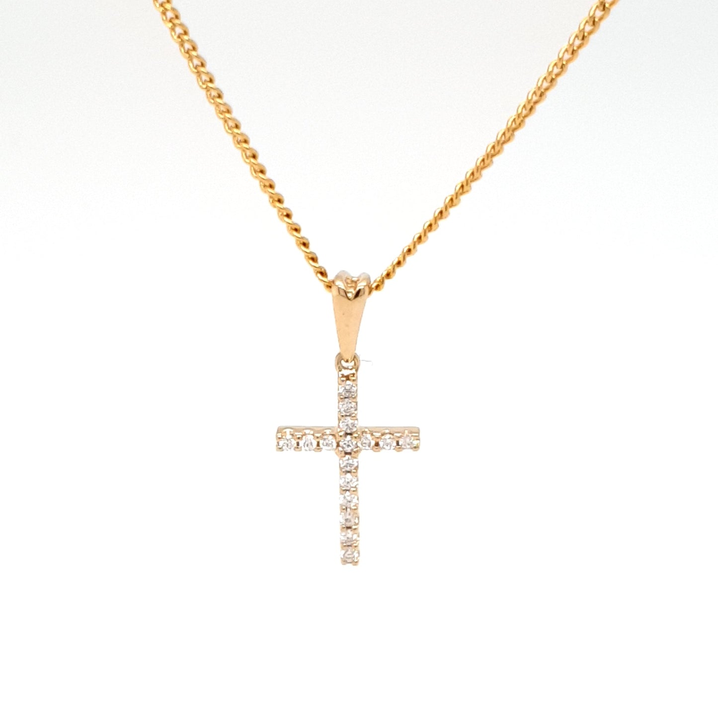 Diamond Cross Pendant