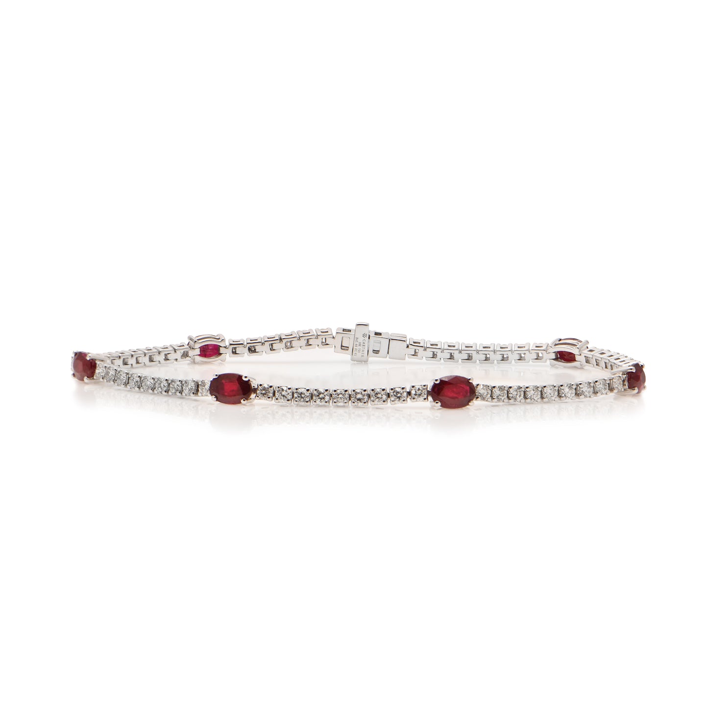 Ruby and  Diamonds Bracelet