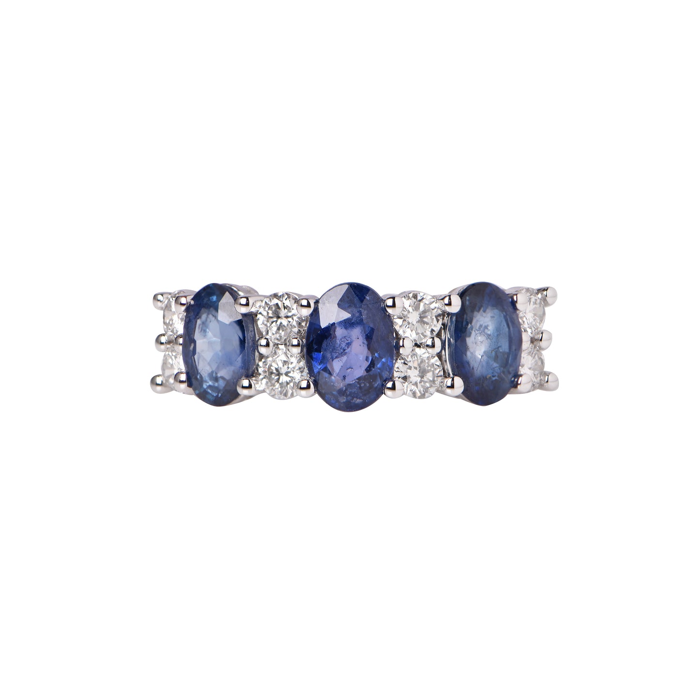 Ceylon Sapphire and Diamond Ring