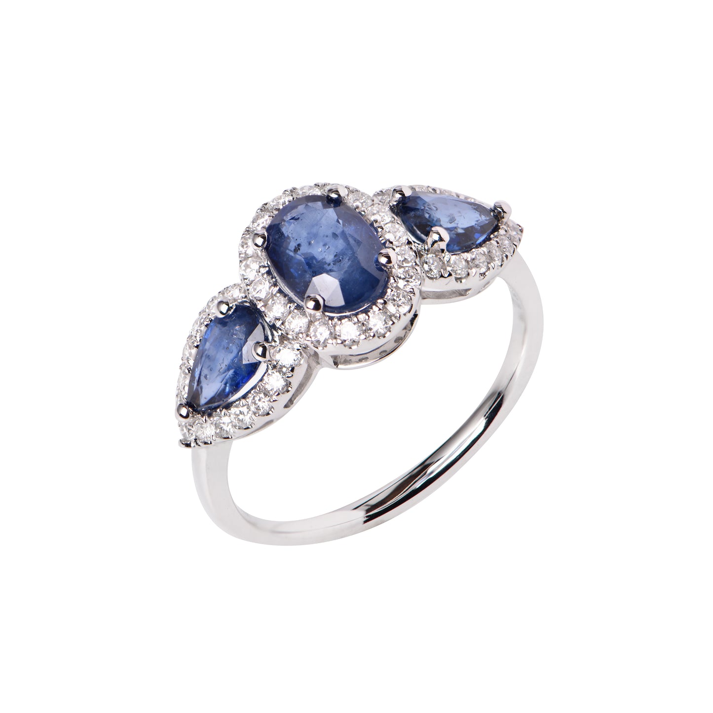 Ceylon Sapphire and Diamond Ring in 18ct Gold (Item 2112164)