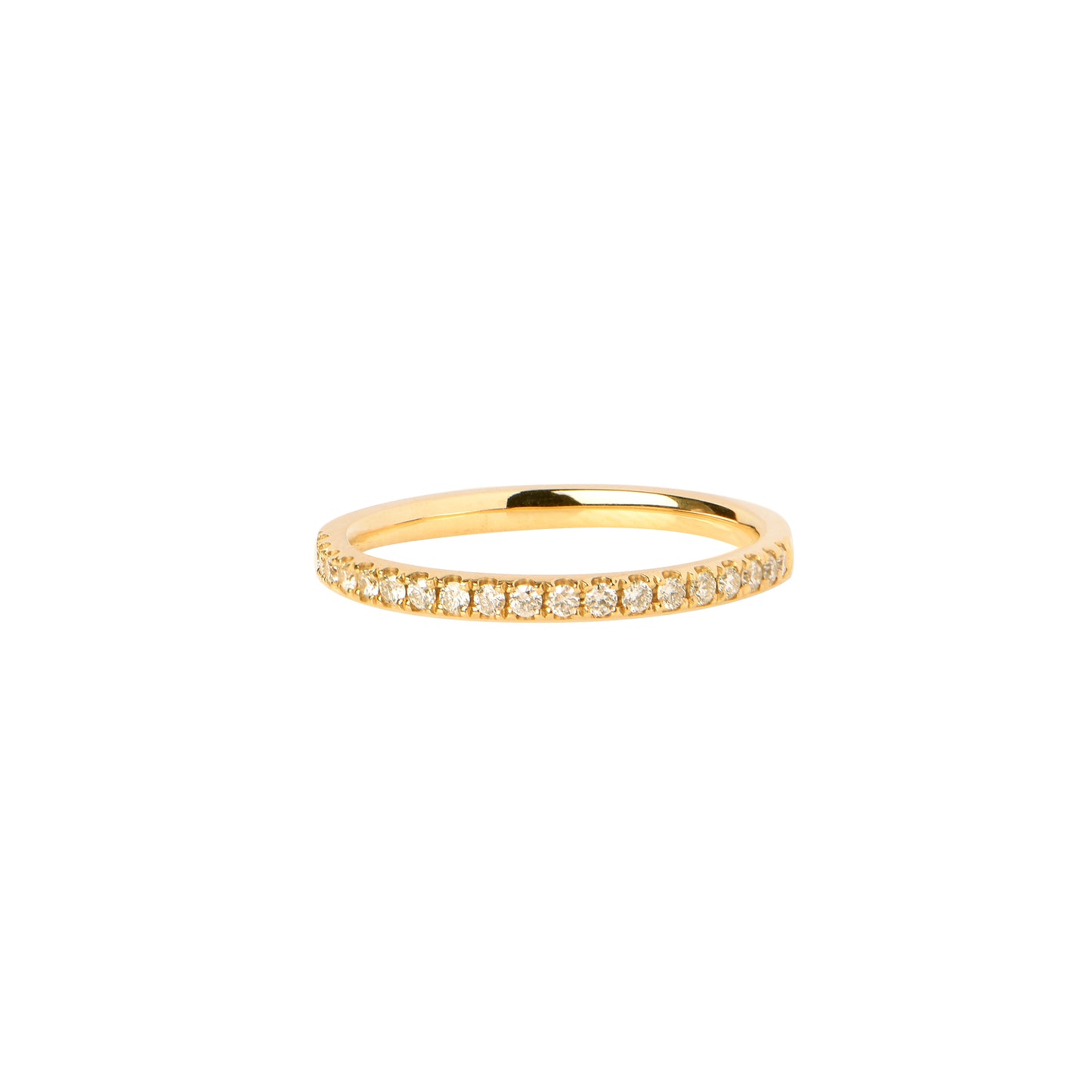 Diamond Ring in 18ct Gold (Item 2201011) 1.8Mm Wide