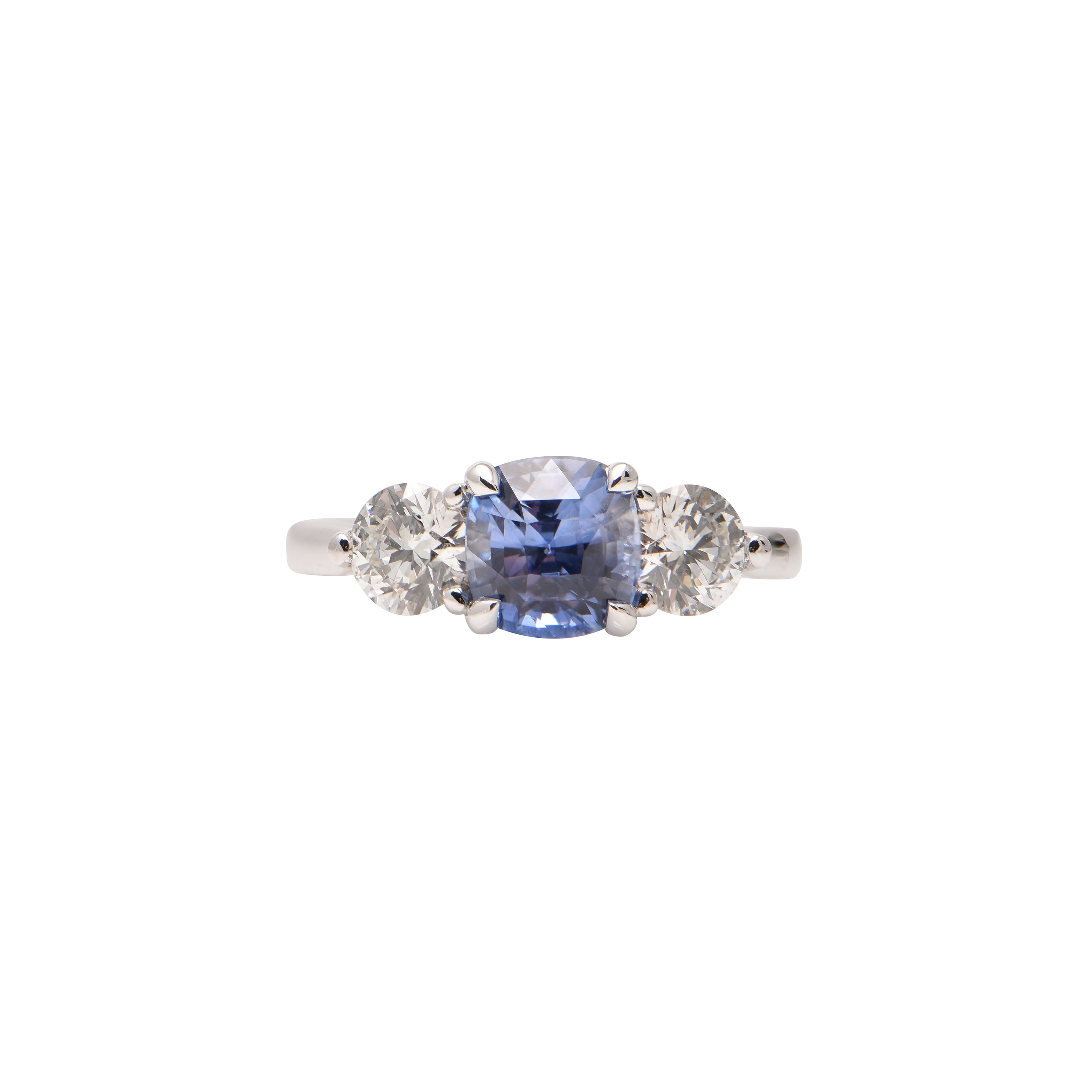 Aquamarine hot sale trilogy ring